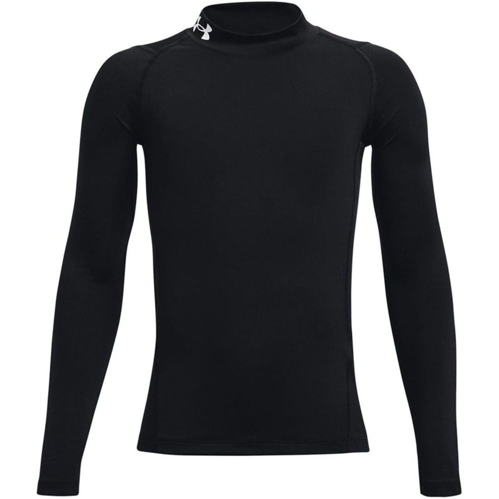 Under Armour Childrens/Kids Compression Fitted Long-Sleeved Base Layer Top / Bla